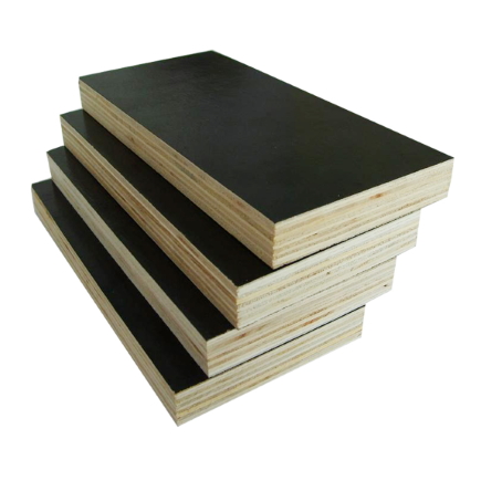 black plywood